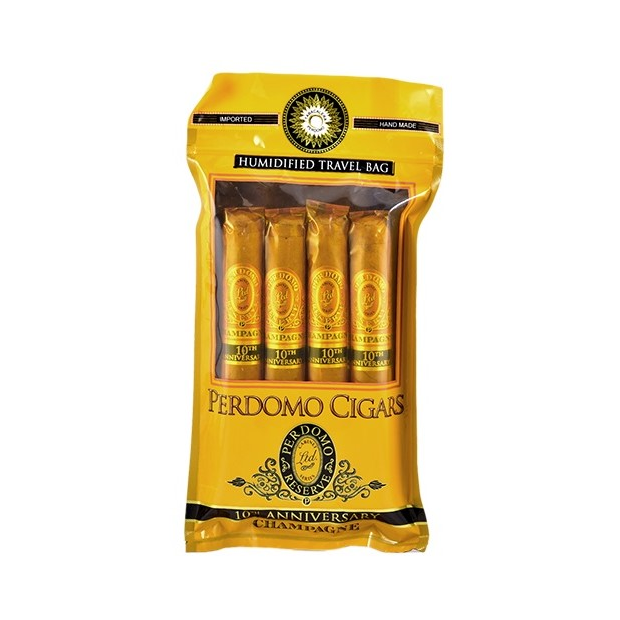 Perdomo Humidified Bags Epicure Champagne - 4 шт.