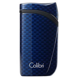 Зажигалка сигарная Colibri Falcon, синий карбон